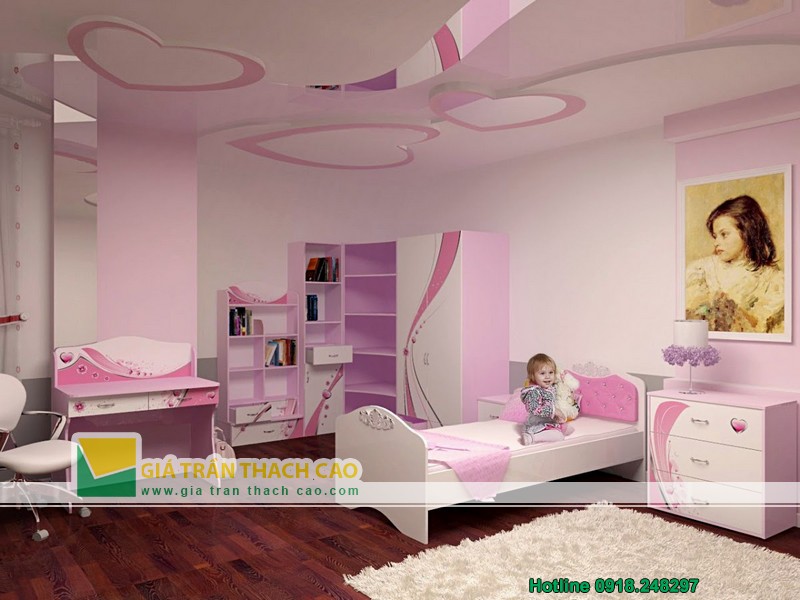 5 mẫu trần thạch cao phòng ngủ trẻ em đẹp lung linh – Kiến trúc ...